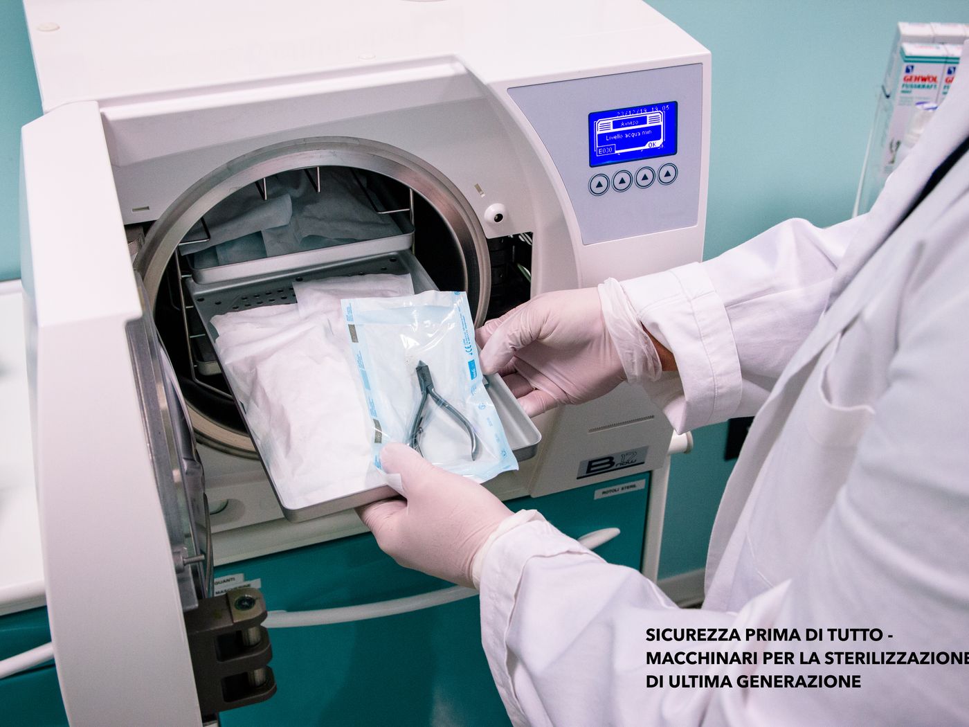 Strumenti in autoclave